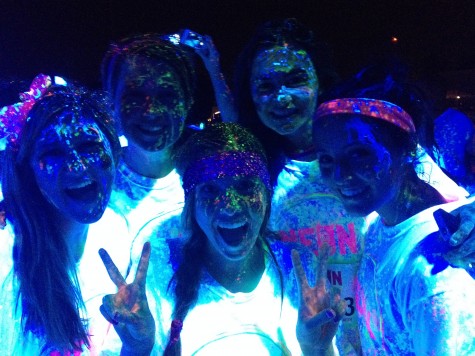 Neon Splash Dash