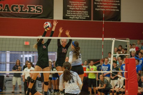 Eagles Set Volleyball Court Aflame, Burn Decatur
