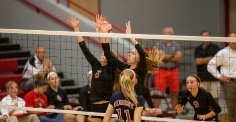 VB Undefeated in District, Last home game against Aubrey (3-0)