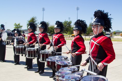 Band Places Third in Golden Triangle Marching Contest
