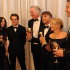 Richard Linklater and the cast of Boyhood win Best Motion Picture Drama. Photo courtesy of The Hollywood Foreign Press Association