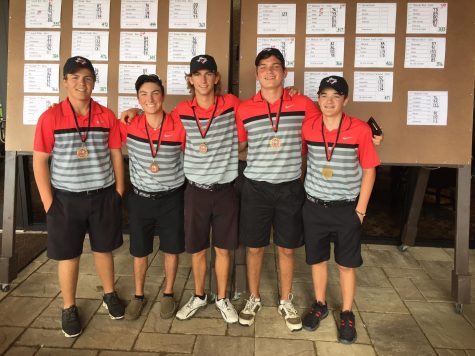 Boys Varsity Golf Finishes 19th of 52 Teams, JV Red Wins Robson Ranch