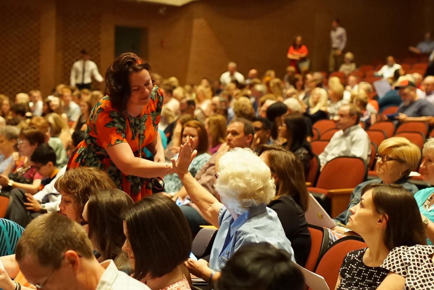Teachers work at a staff development day at Argyle High School in Argyle, TX. (Lauren Landrum / The Talon News)