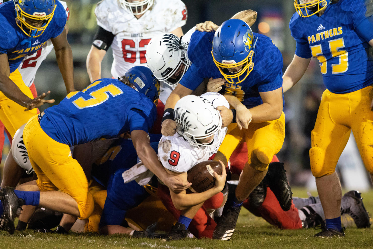 Argyle Eagles play North Lamar Panthers at North Lamar High School in Paris, Texas, on October 12, 2018. (Jordyn Tarrant / The Talon News)