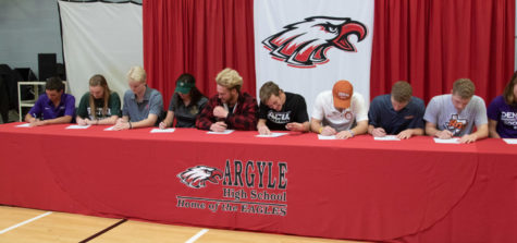 School Reaches Record Number of Athletic Signings