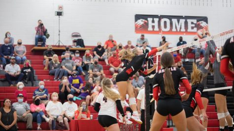 The Argyle Lady Eagles defeat Ponder at Argyle High School on Sept. 1, 2020. (Katie Ray / The Talon News)