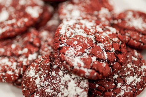Red Velvet cookies are made during the holiday season as a 'delicious treat'. (Annabel Thorpe / The Talon News)