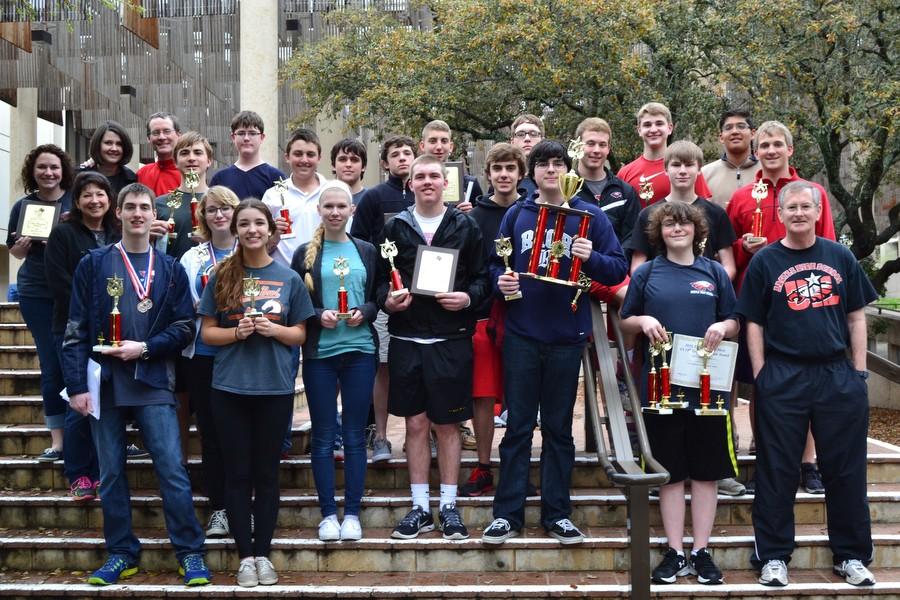 Students attended the TMSCA state competition  and  won the competitions sweepstakes at San Antonio, TX on Mar. 21. (Courtesy Photo)