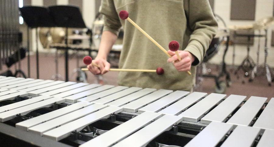 Students hold many talents in the music department, exemplified by Argyle High School on Jan. 17, 2017 in Argyle, Texas. (GiGi Robertson/ The Talon News)