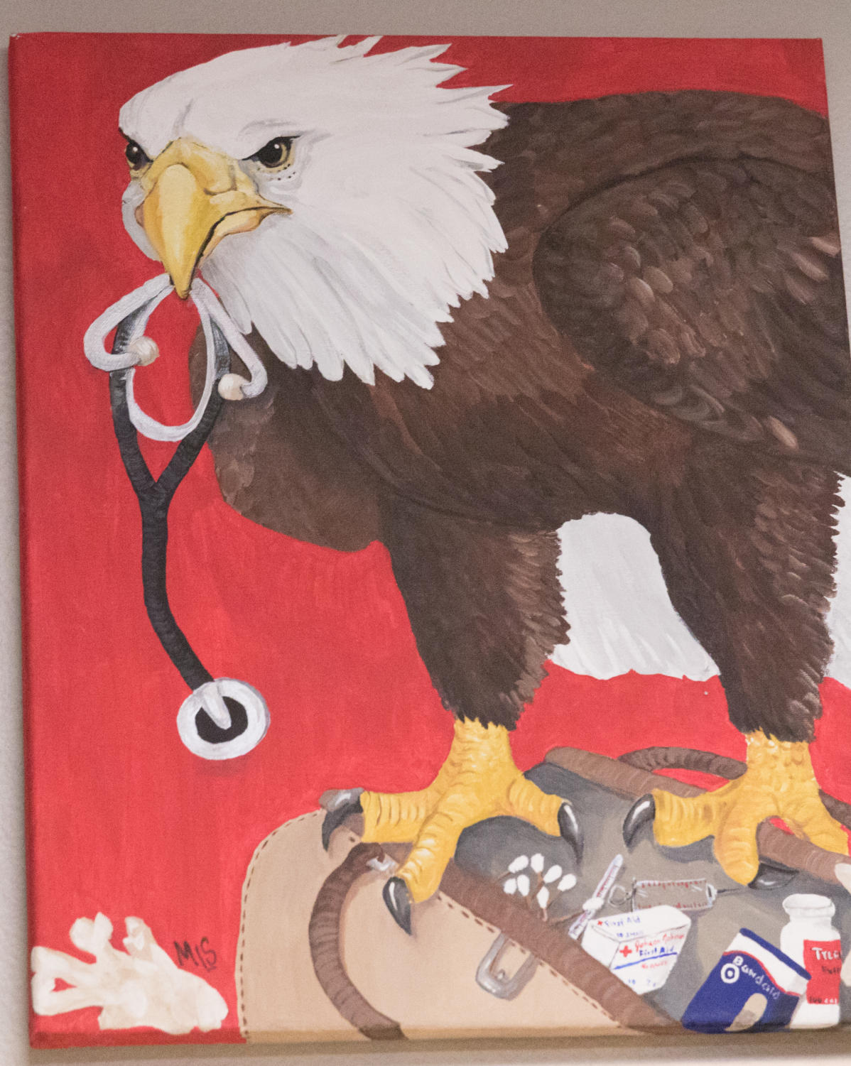 Nurse Thompson's office has been full due to the recent flu epidemic. (Hayden Calendine / The Talon News)