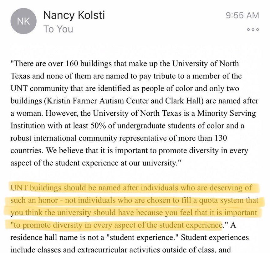 An email sent by Nancy Kolsti fueled the fire of an already roiling race debate across the country. (Jaclyn Harris / The Talon News)