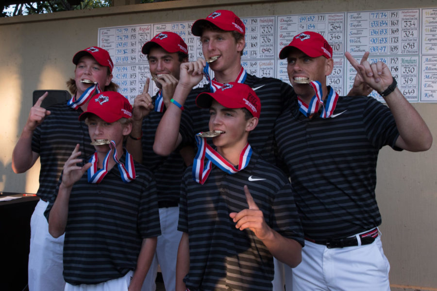 Argyle Boys golf competes at state on Tuesday, May 23 at Horseshoe Bay in Marble Falls, TX. (Hannah Wood / The Talon News)
