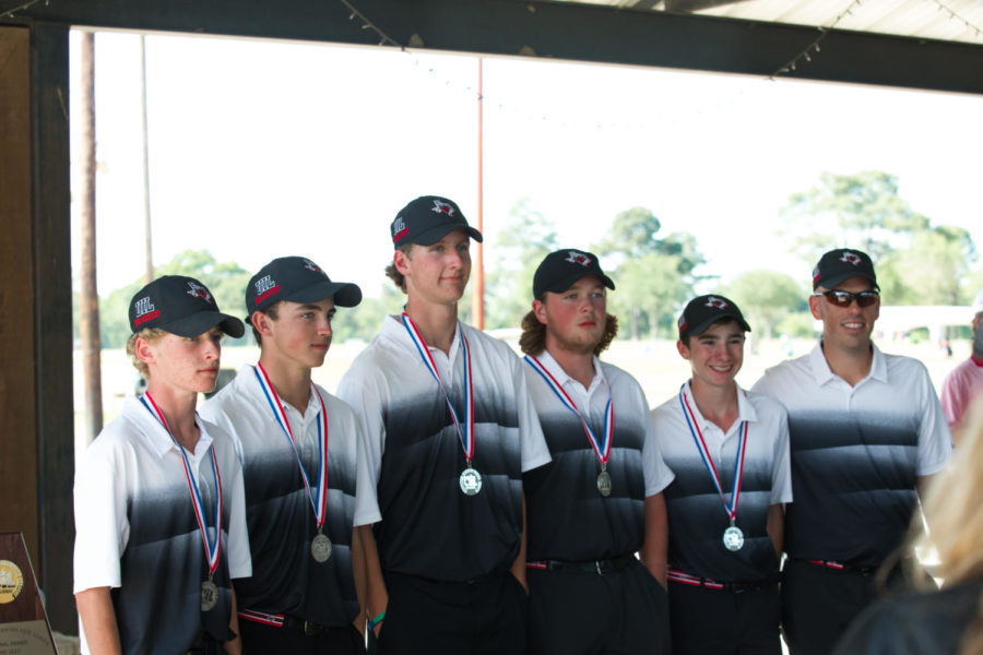 Eagles Golf takes second place at the Region Golf Tournament at Van Zandt Country Club in Canton, TX on April 24, 2018. (Georgia Penn / The Talon News)