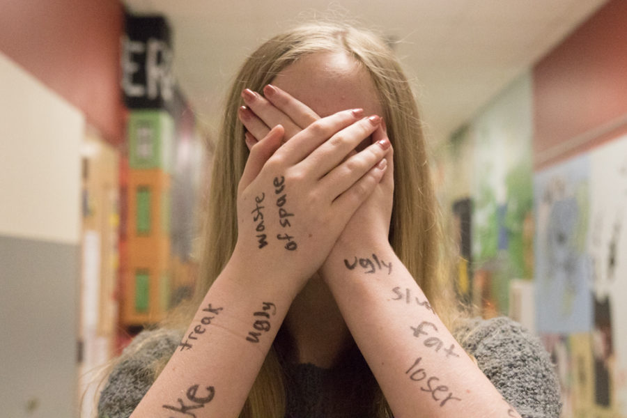 The impact of bullying isnt just on the surface . The effects run deep and can leave a lasting mark. One in four students are bullied in our nation. Photo taken in Argyle, Texas, on Oct. 2, 2018. (Jaclyn Harris | The Talon News)
