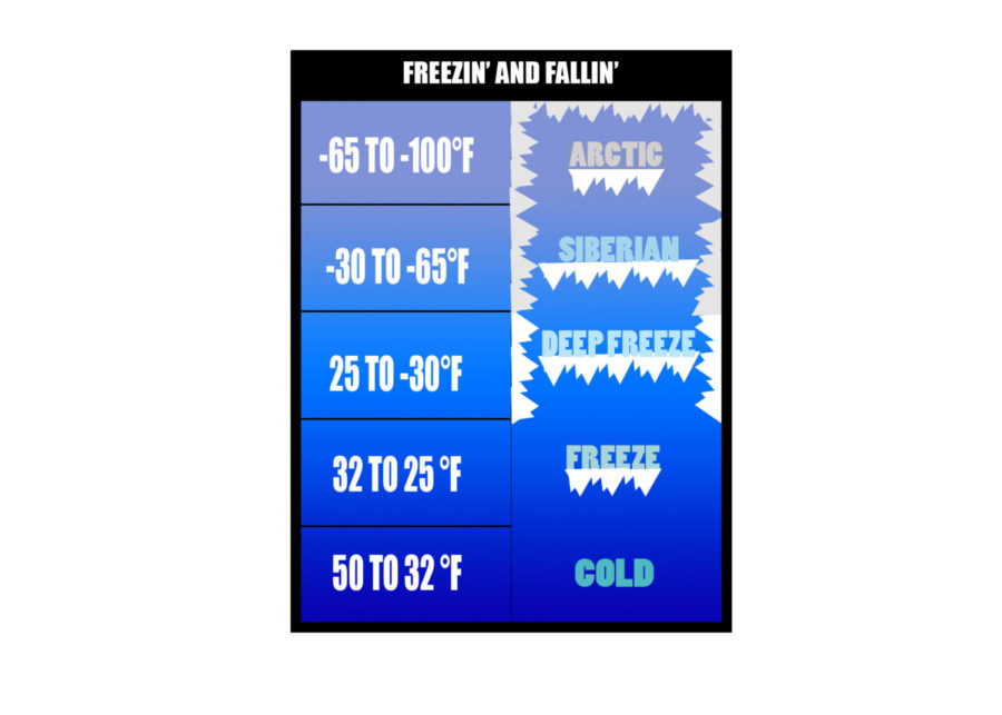 Subzero weather occurs due to a polar vortex. (Kristjan Feltes/ The Talon News) 