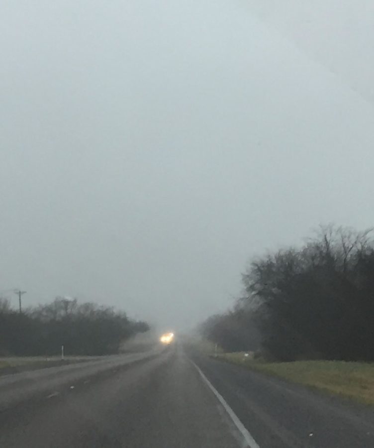 Fog on Highway 377