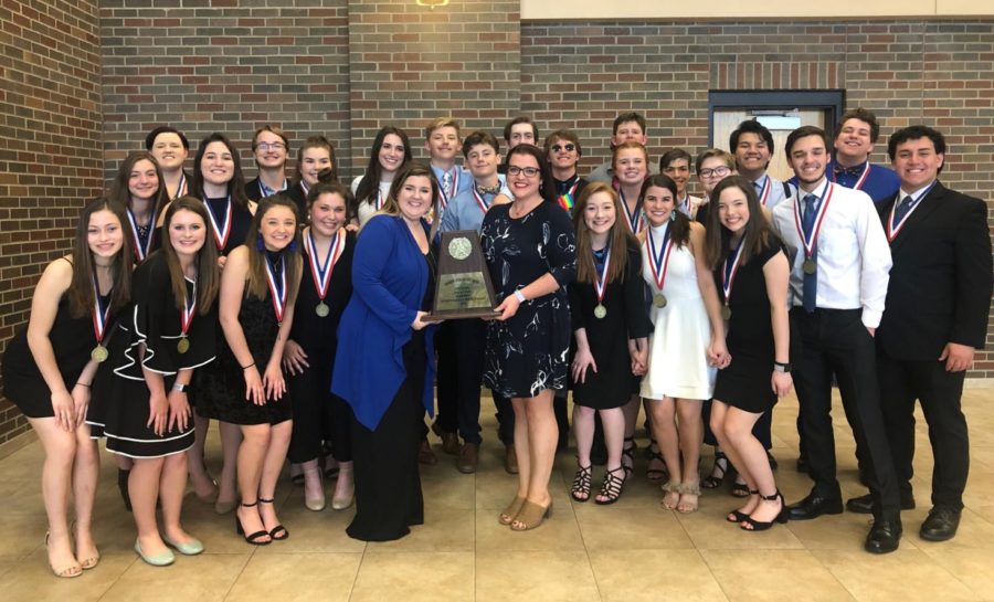 The one act play advances to Area after receiving third at Bi-Districts on March 25, 2019 (Photo Cred: Kelly Zindel).