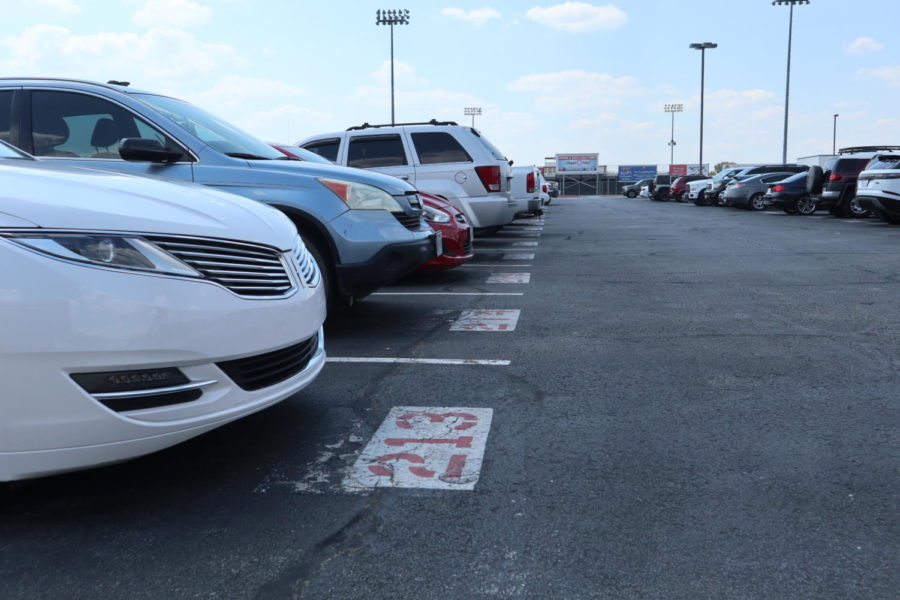 With parking being randomly assigned, many students have voiced concerns and disapproval. (Trinity Flaten / The Talon News)