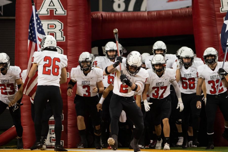 The Argyle Eagles took on the LaVega Pirates in their final game of the season at McLane Stadium in Waco, Texas. (Sloan Dial / The Talon News)