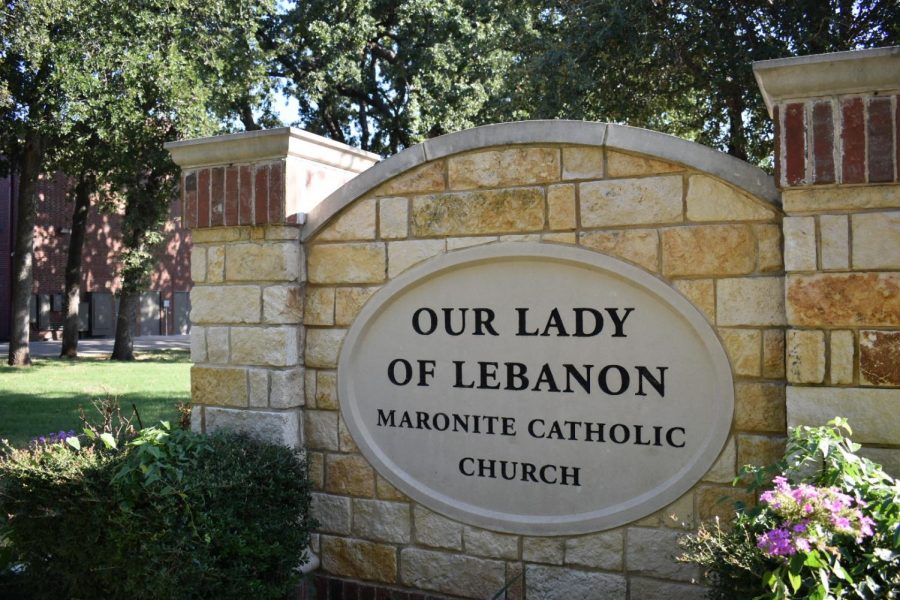 Our Lady of Lebanon Catholic Church in Lewisville leads the Texan relief effort to Lebanon. (Sarah Crowder/The Talon News)