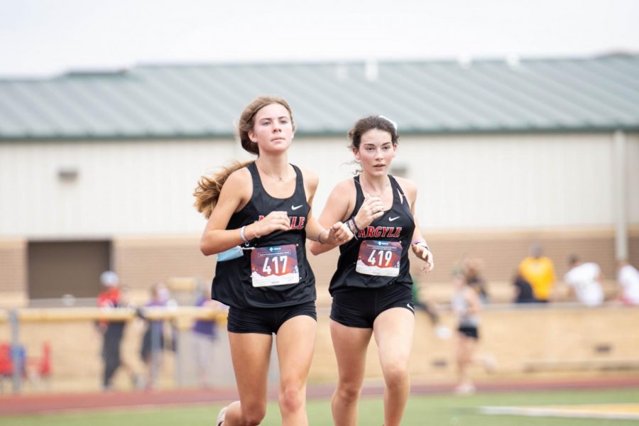 Argyle Cross Country competes on Oct. 9, 2020 at Boyd High School. (Ella Rader / The Talon News)