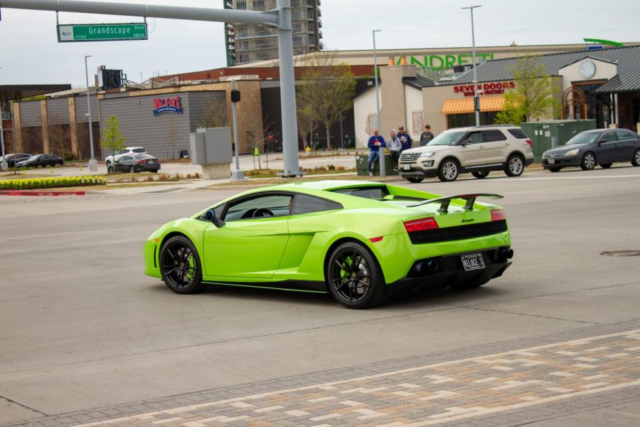 Green Cars from Dallas Car Meet