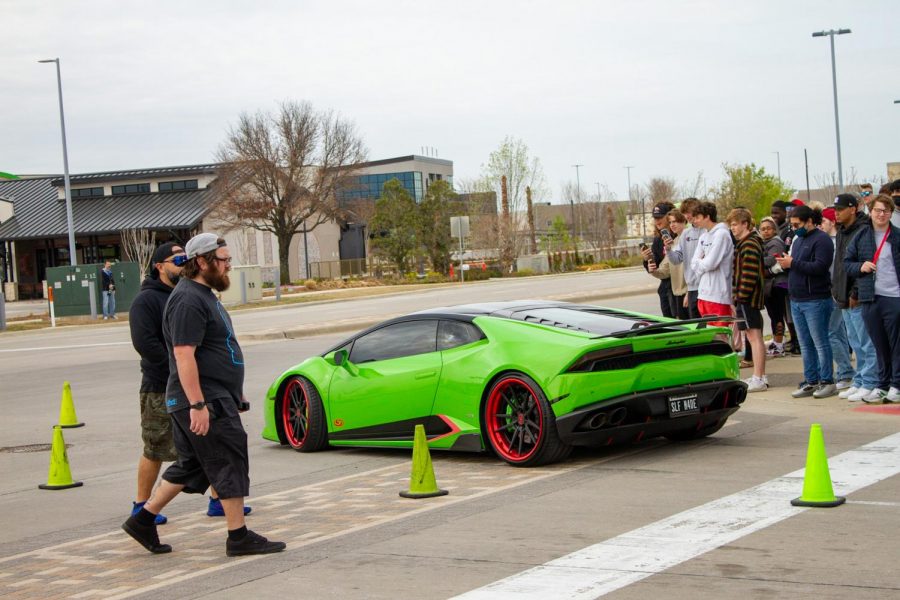Green Cars from Dallas Car Meet