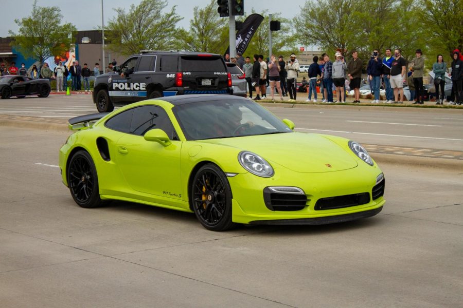 Green Cars from Dallas Car Meet
