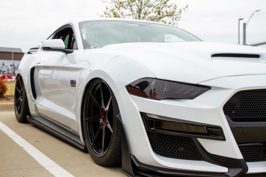 White Cars from Dallas Car Meet