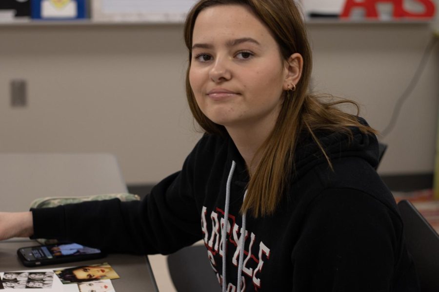 Through a foreign exchange program, students like Dutch foreign exchange student Esther Waalkens live with a host family and now attend Argyle High School.