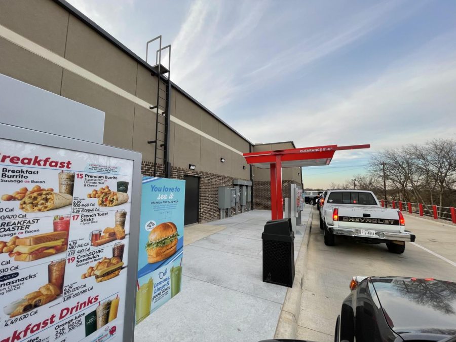 New Sonic opens with drive-thru instead of traditional drive-in feature.