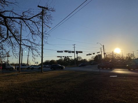 The Intersection of FM 407, and U.S. 377 on Jan. 9 2022. 