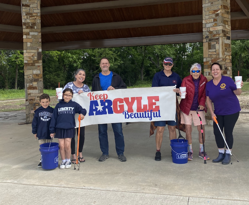 Keep+Argyle+Beautiful+hosting+a+litter+cleanup+at+Unity+Park%2C+on+April+27%2C+2023.+