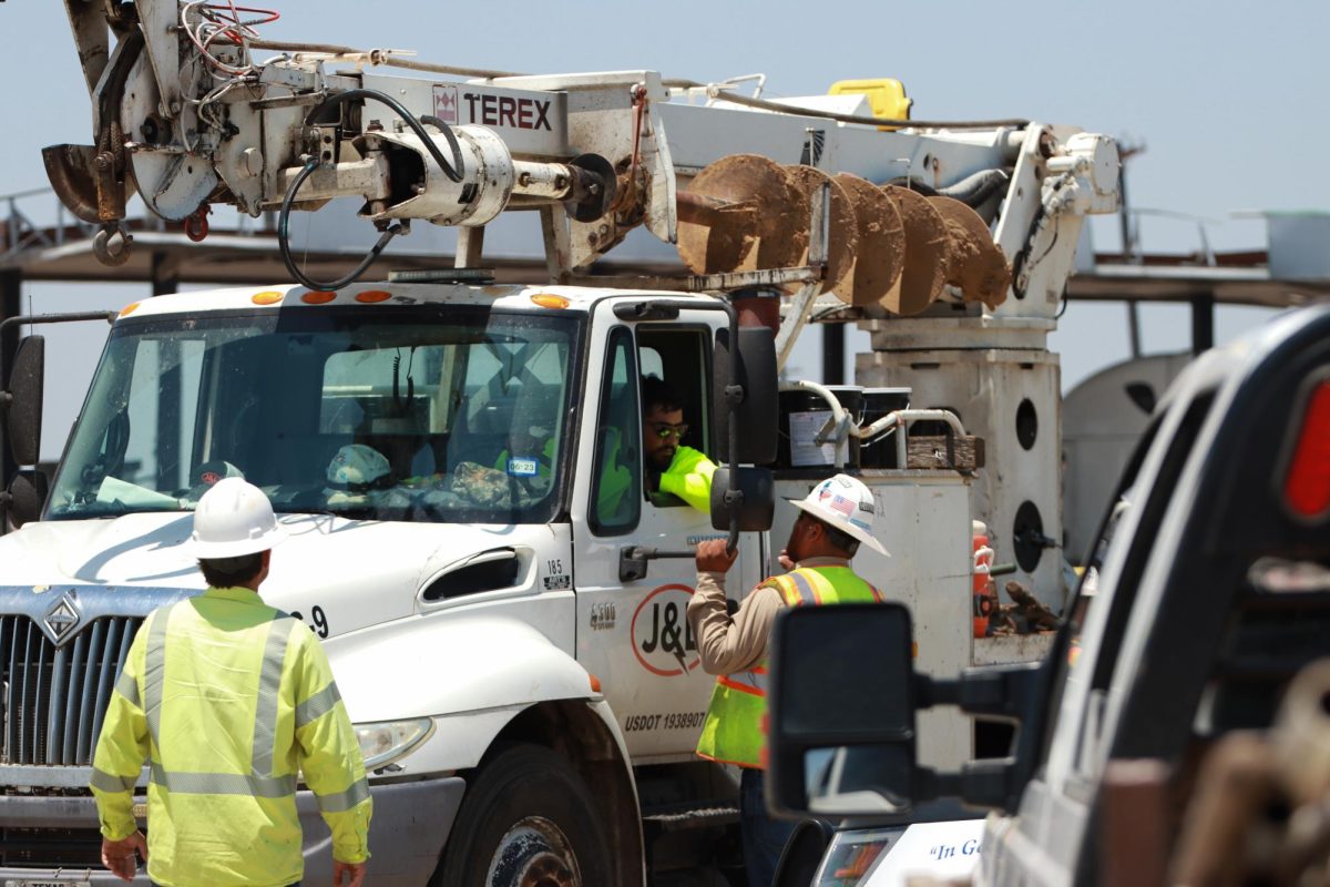 Utility workers begin clean up efforts after tornado. Taken May 26, 2024. 